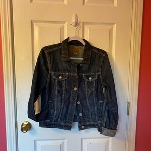 Sz Large shrunken denim ladies jacket! AMERICAN EAGLE! Perfect condition! Used